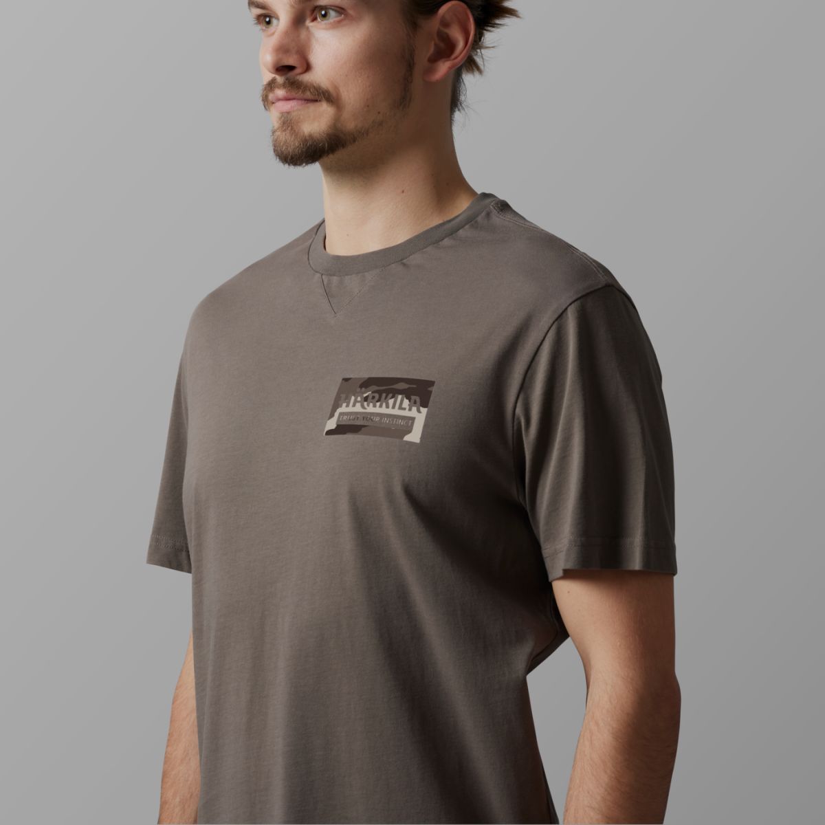 HÄRKILA Core T-Shirt Brown Granite