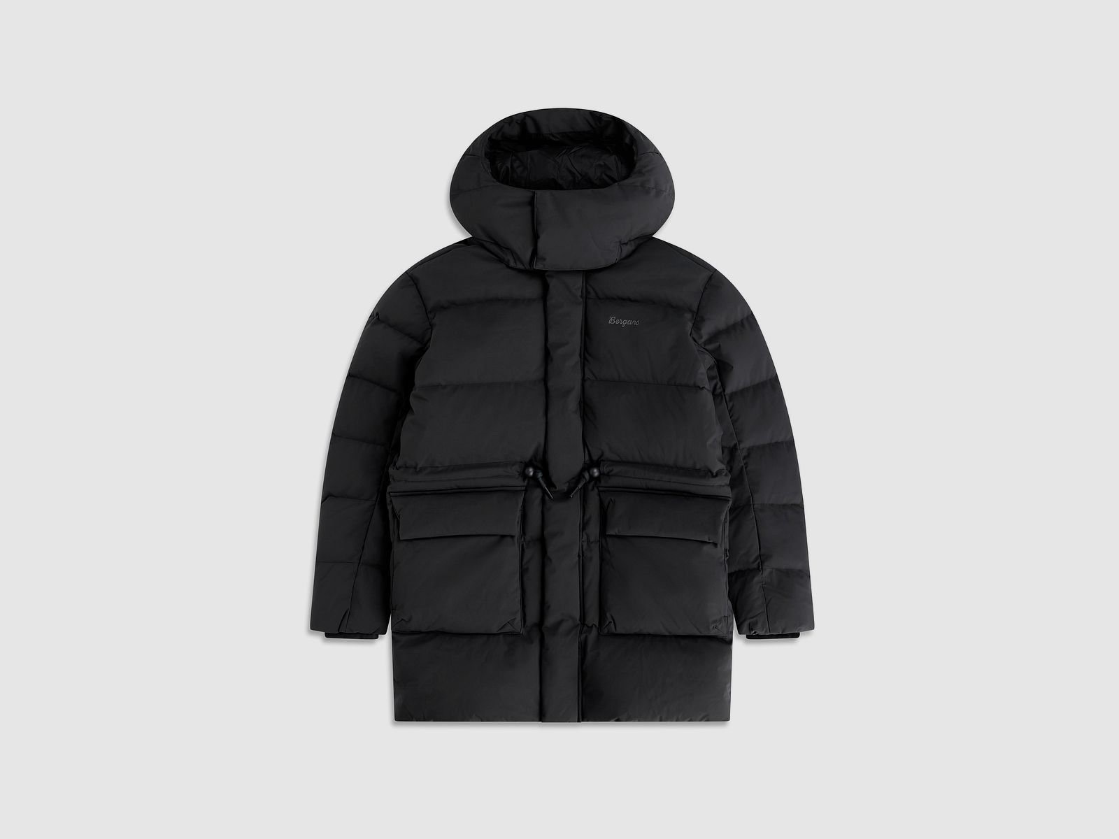 Bergans Dyna Down Hood Jacket Women Dark Shadow Grey XS