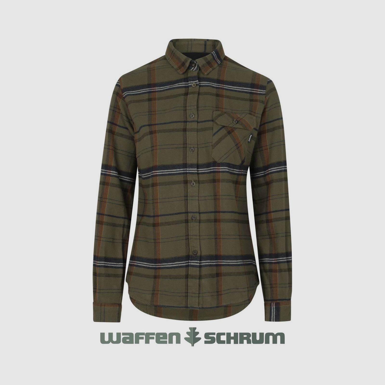 Seeland Blouse Skye Grape Leaf/Terracotta Check