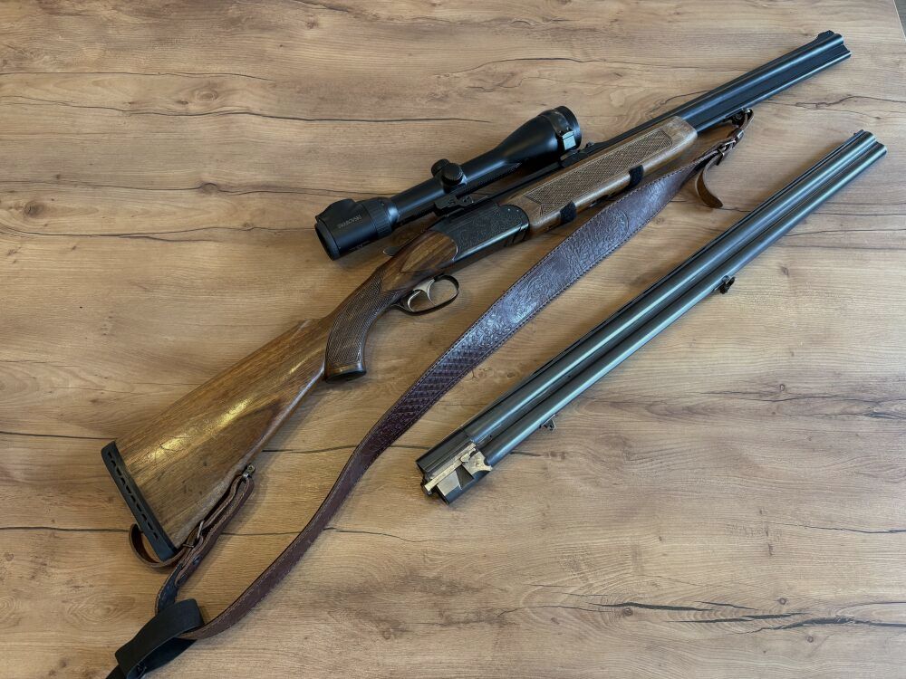 CZ Brünner 502.3 inkl. Swarovski Z6i 2-12x50 mit Schiene und Schwenkmontage 7x65R 12/70 inkl. Bockdoppel-Wechsellauf 12/70