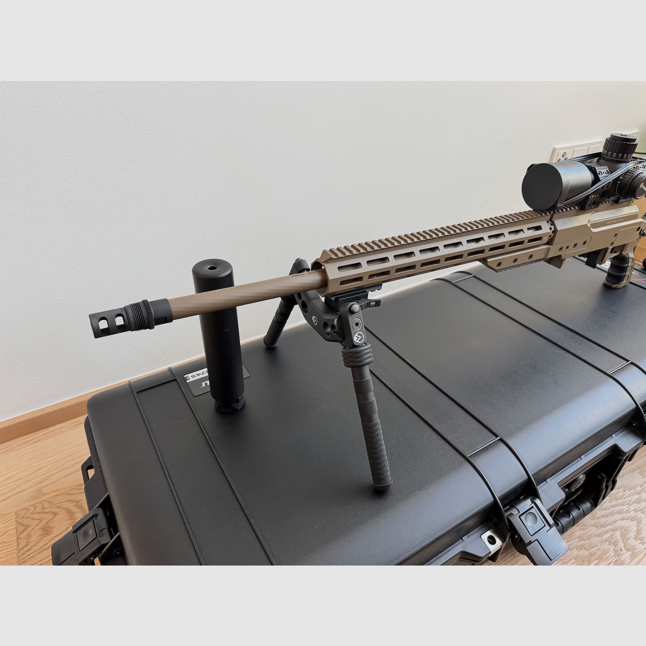 Exklusives Komplett-Setup – Steyr SSG M1 in .338 Lapua Mag. mit Wechsellauf 6.5 Creedmoor & Premium-Zubehör