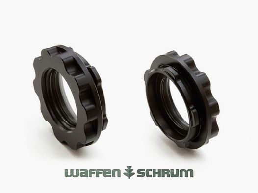 Precise hunting cap small with glass for clamping sleeves up to Ø61mm