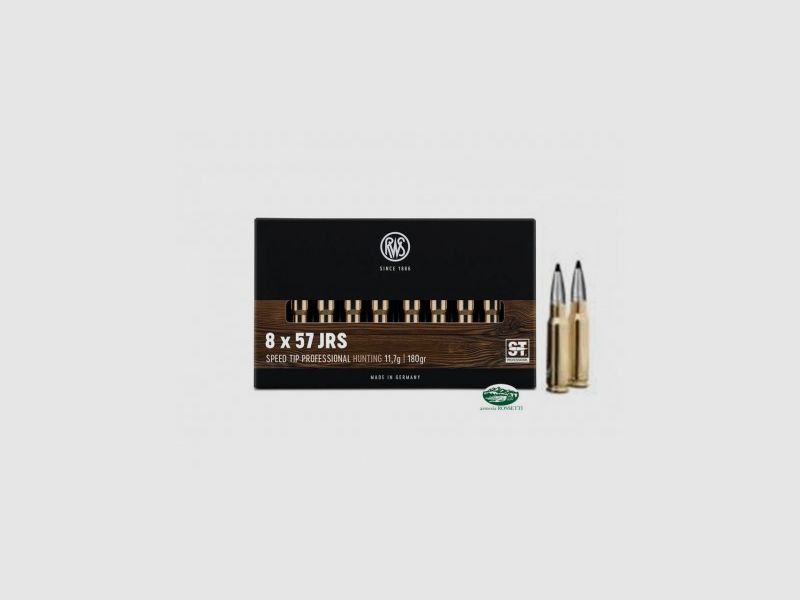 RWS Munition Kal. 8x57 JRS s-tip pro 180gr