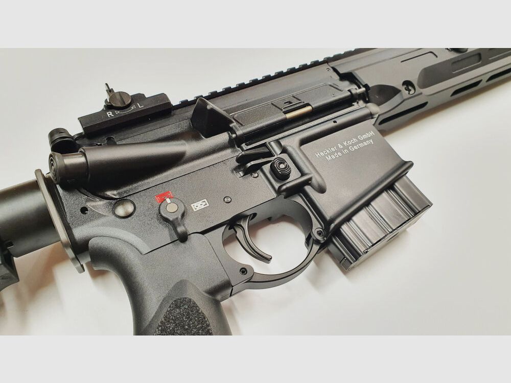 Heckler & Koch halbautomatische Büchse Heckler & Koch MR223 A3 Slimline 14,5" SPORT Sonder-Edition, Schwarz .223Rem, Bild 9 von 10