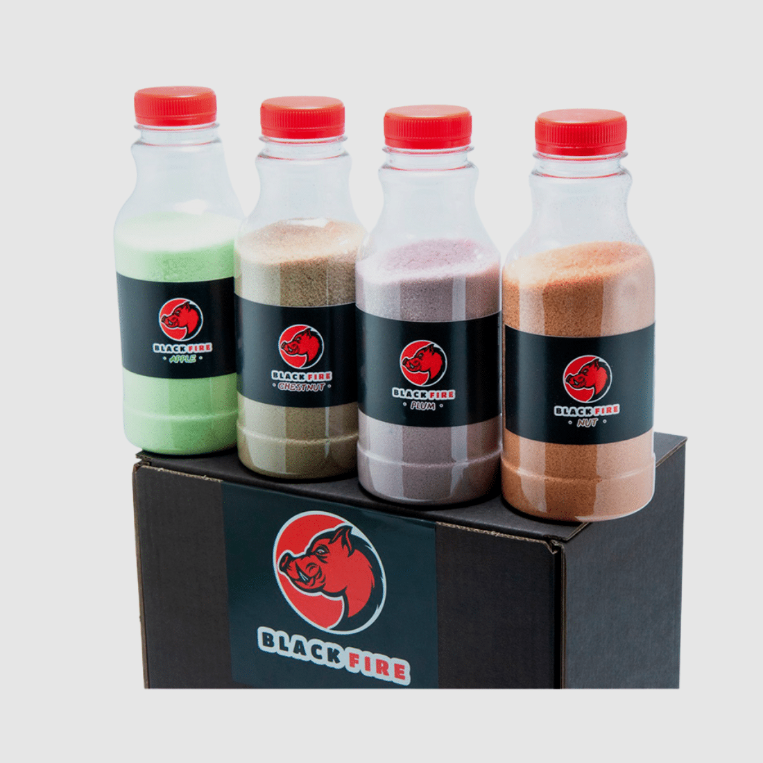 Pack de 6 botellas de aroma Serie Nordic Line Black Fire, imagen 1 de 5