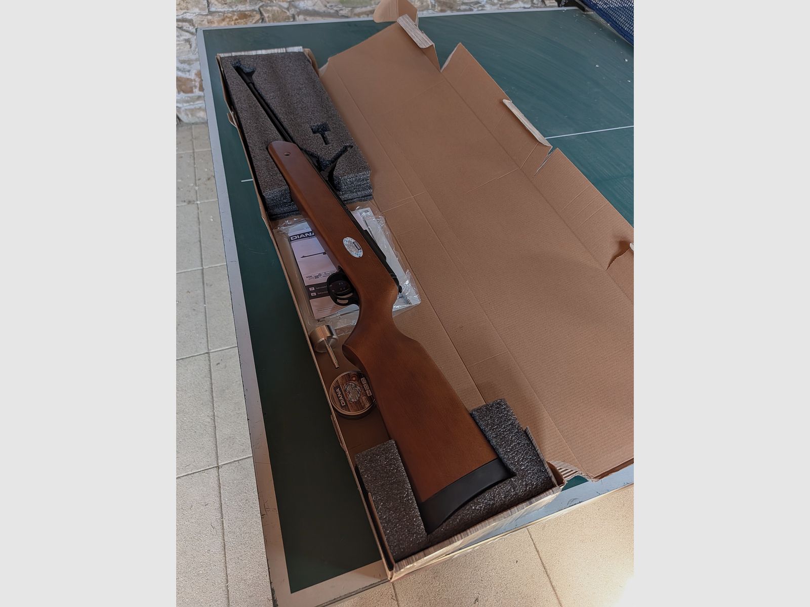 DIANA Oktoberfestgewehr (Kal. 4,4 mm) – Komplettset mit OVP & Zubehör