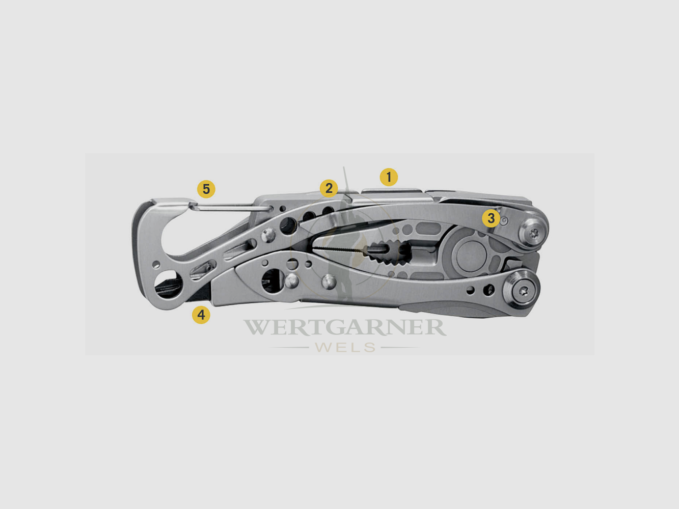 Leatherman Skeletool bleu multitool, image 5 sur 6