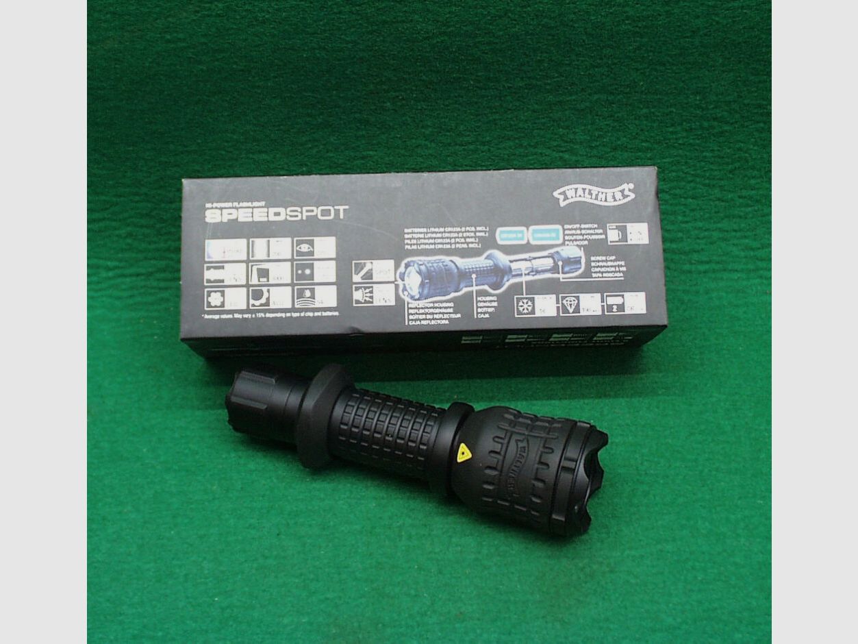 Walther	 Speed Spot Taschenlampe