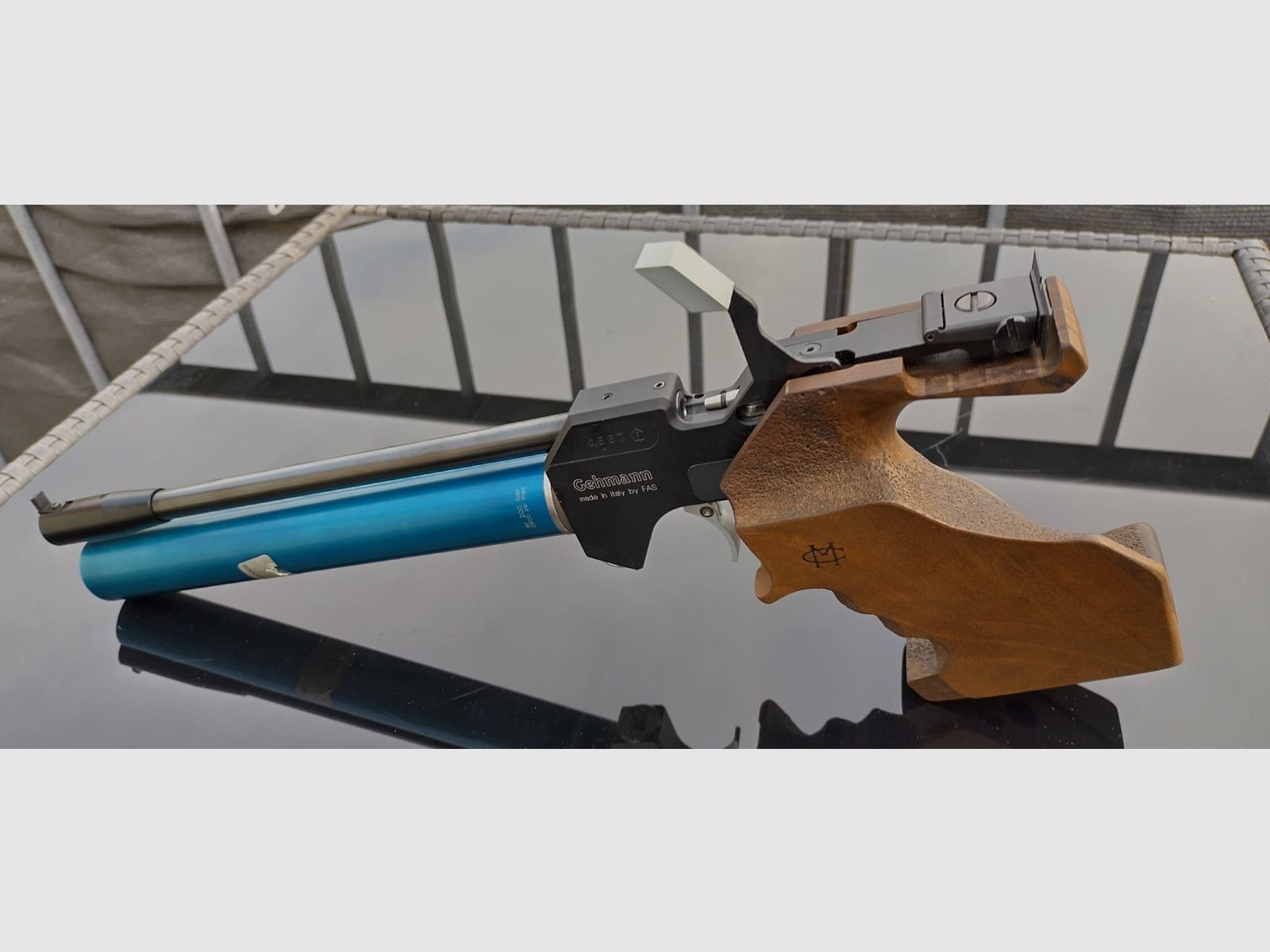 Gehmann AP 609 Match Luftpistole mit Koffer