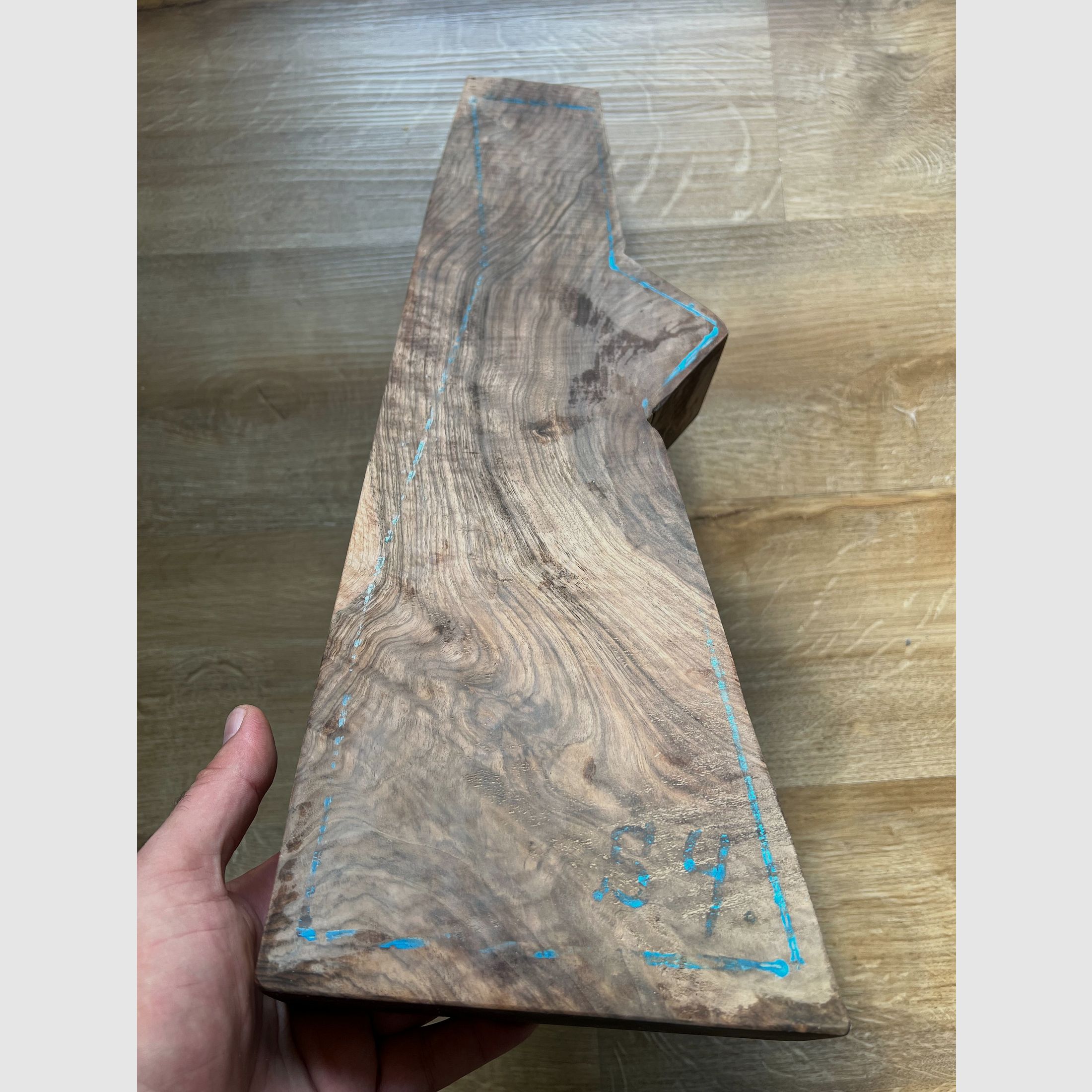 Blank stock Caucasian walnut