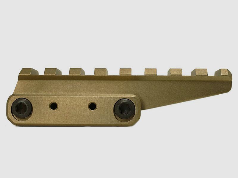 UNITY Tactical FAST Optic Riser Mount, 17mm Nero