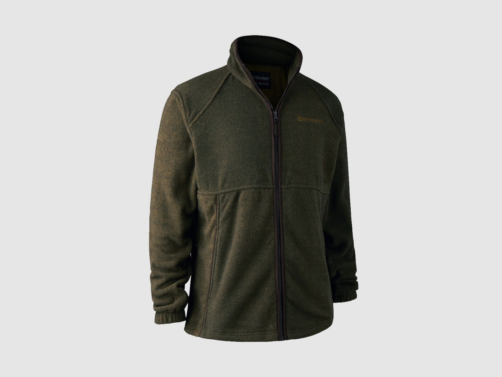 DEERHUNTER Wingshooter Fleece Jacke Graphite Green Melange