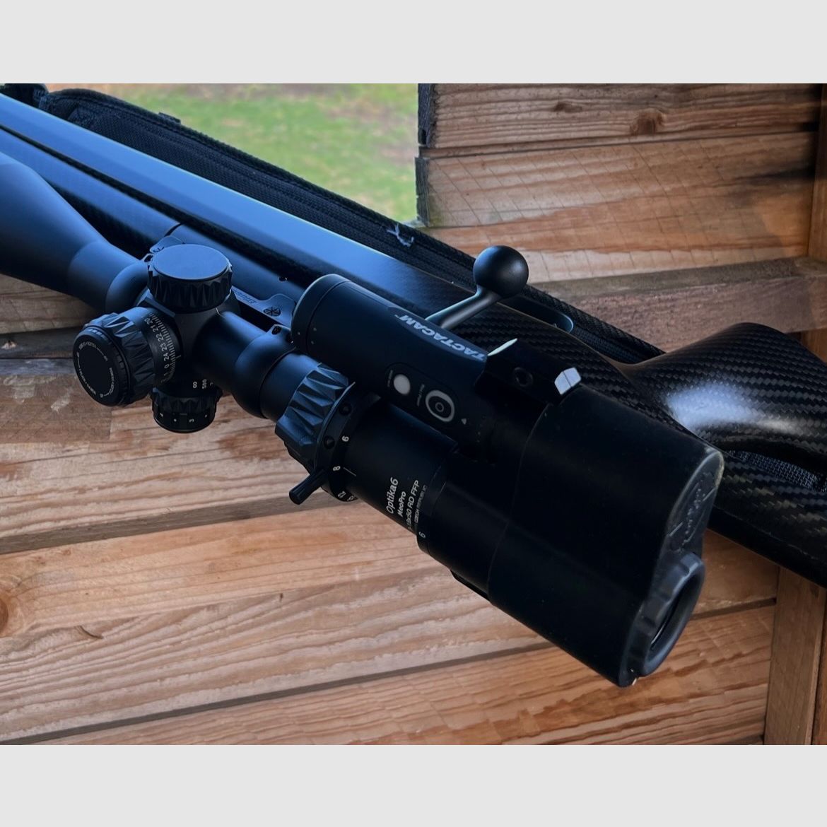 Tactacam 5.0 inkl. FTS Adapter | 3 Akkus | Original-Ladegerät | Top Zustand