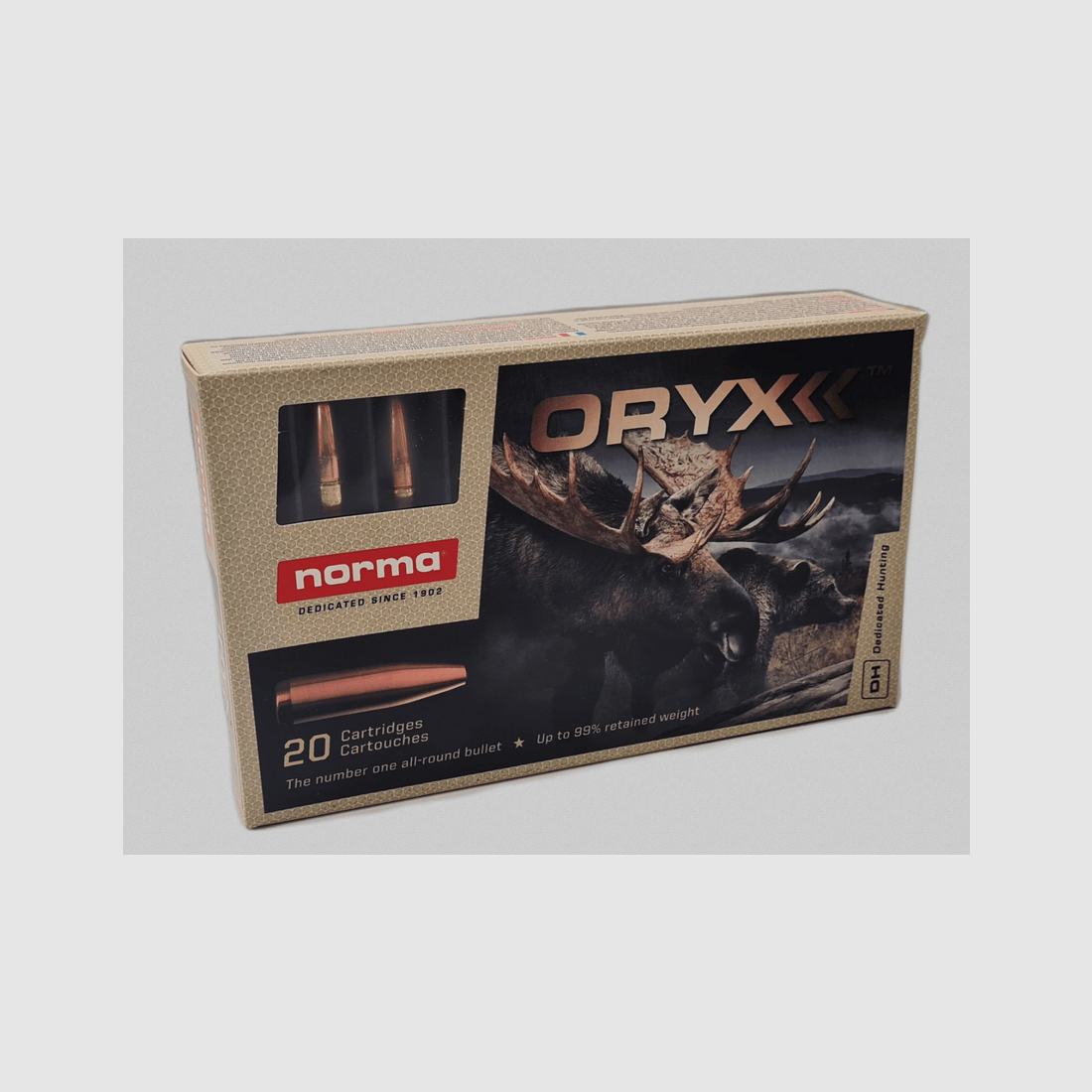 Amunicja kal. 30-06 NORMA ORYX 13,0g/200grs