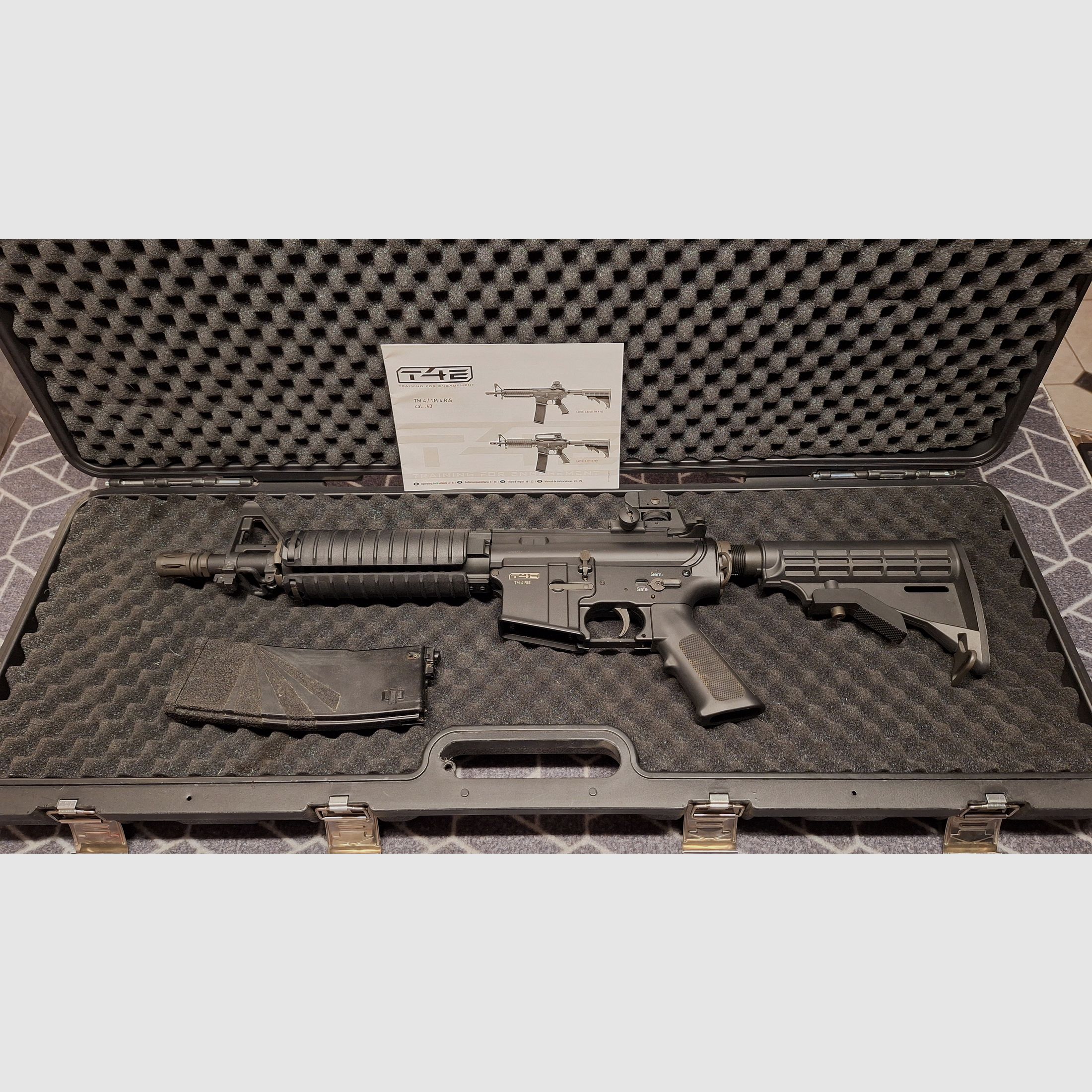 Umarex T4E TM4 RIS CO2 assault rifle .43