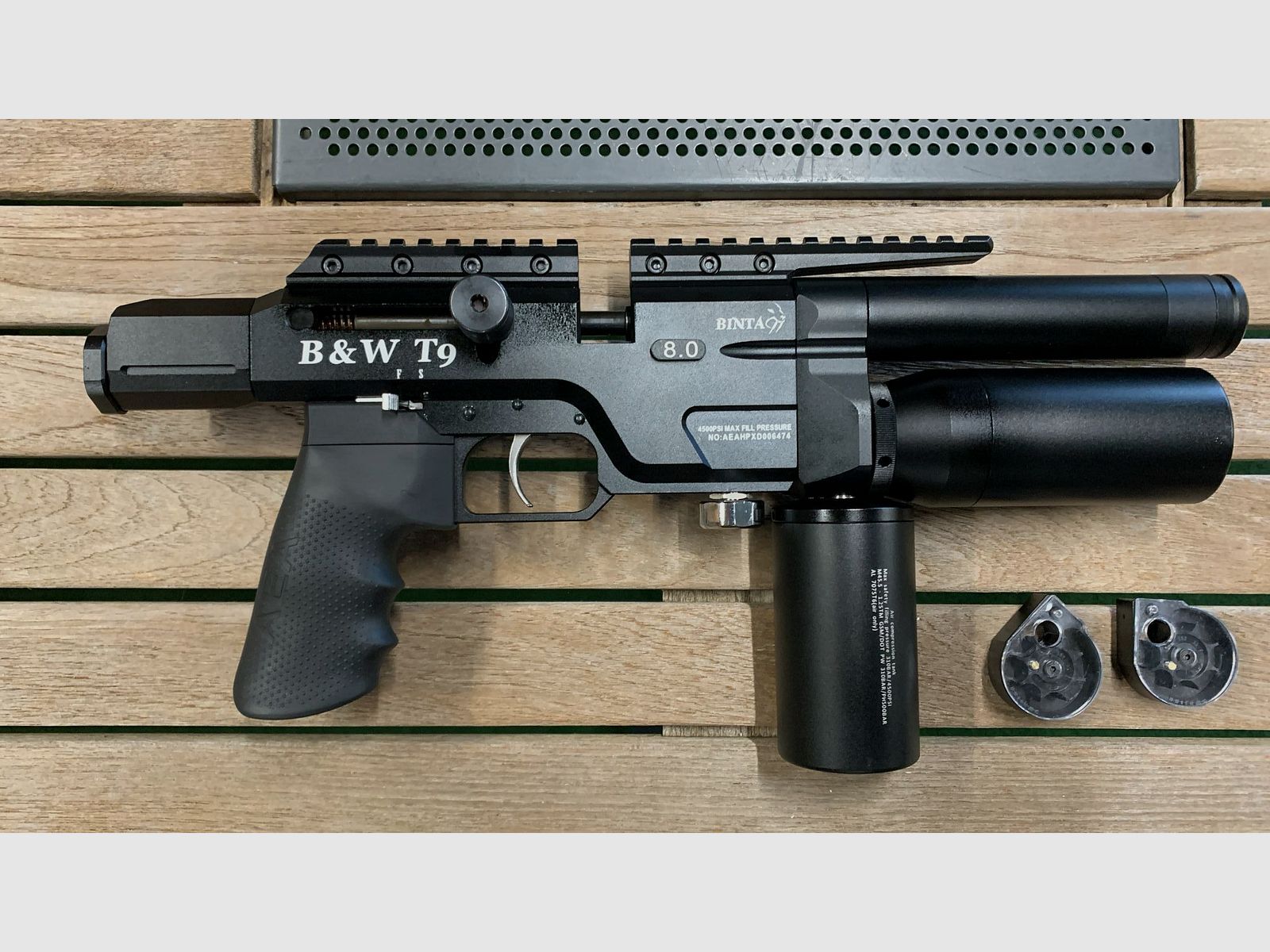BinTac T9 crosse pliante .35 pcp, image 6 sur 10