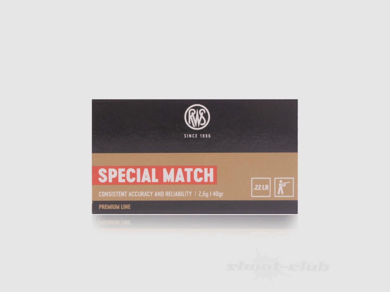 RWS Special Match 40 grs 50 pcs .22lr