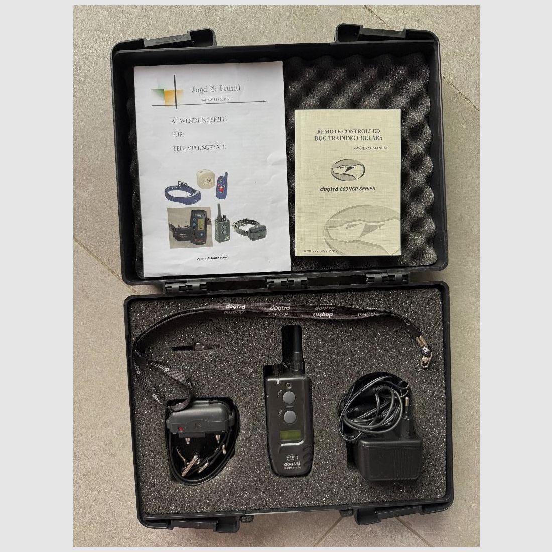 DOGTRA * 800NCP * TRAININGSHALSBAND * REMOTE CONTROLLED DOG TRAINER COLLAR