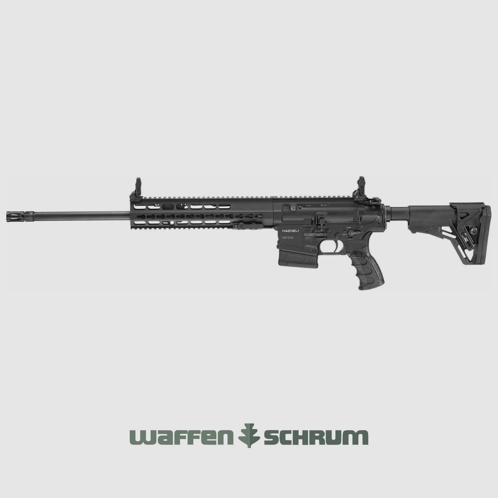 Haenel CR 6.5 black / Long handguard