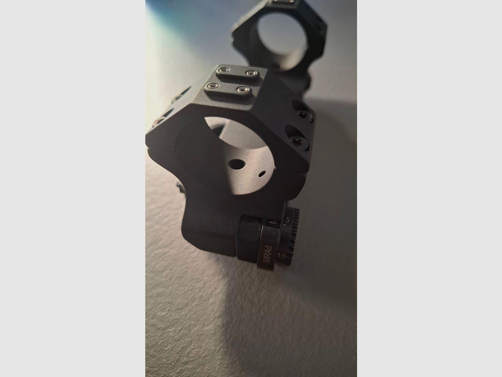 ERATAC Blockmontage mit Schnellspannhebel Ø 30 mm mit einstell. Vorneigung 