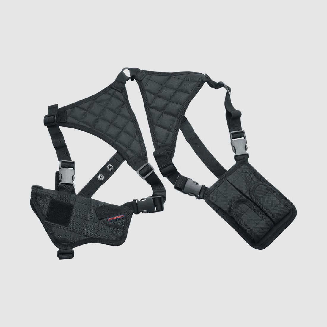 Umarex 2.5777 Shoulder Holster Nylon Universal Schulterholster für große Pistolen und Revolver-Copy-