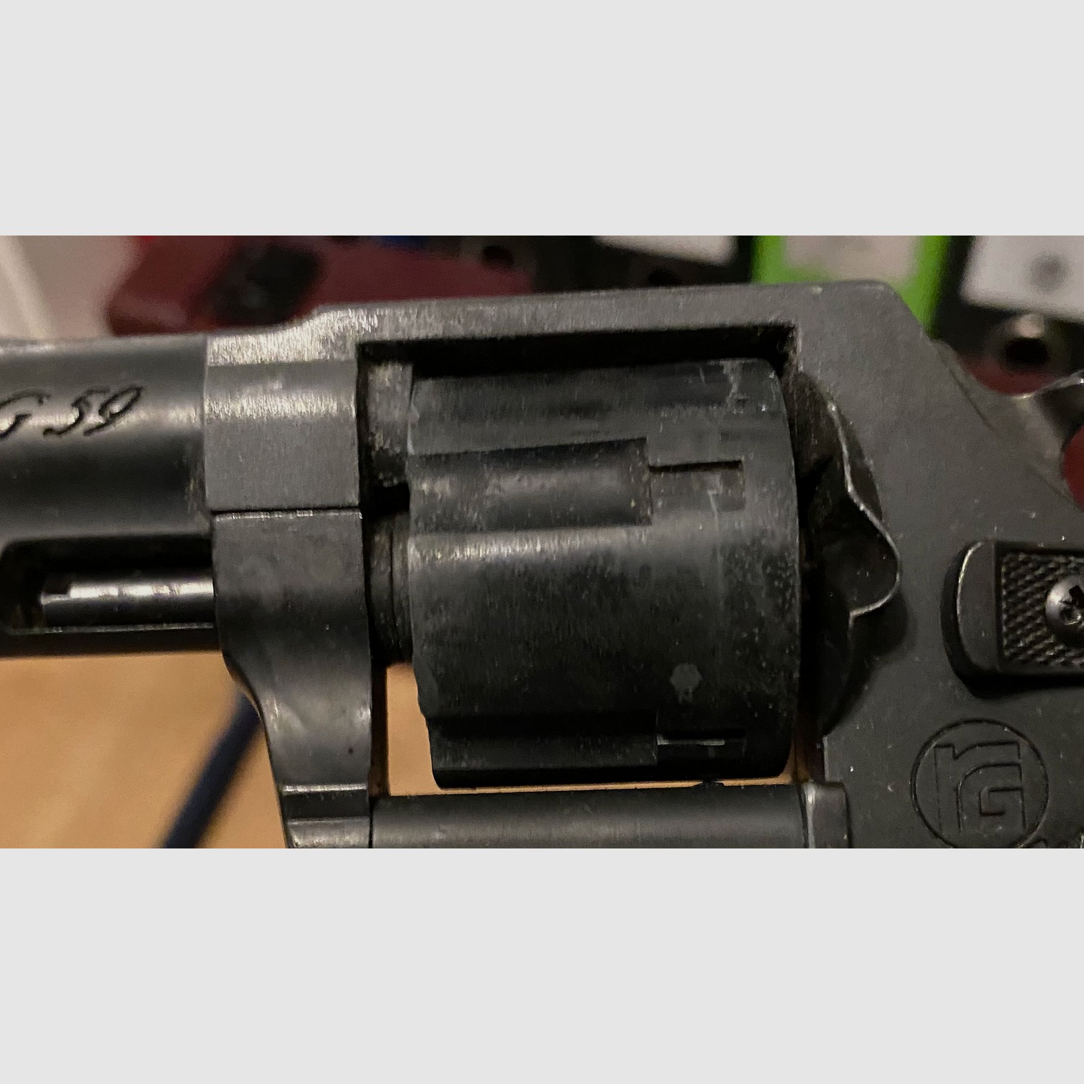 Röhm RG 59 „Le Petit“ Kaliber 9 mm Knall Schreckschussrevolver, inkl. Originalkarton und Zubehör