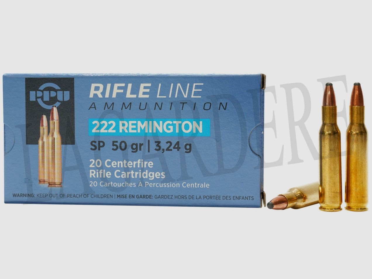 PRVI PARTIZAN A-032 50 GRS/3.24G SP(CARTOUCHE A BALLE)
