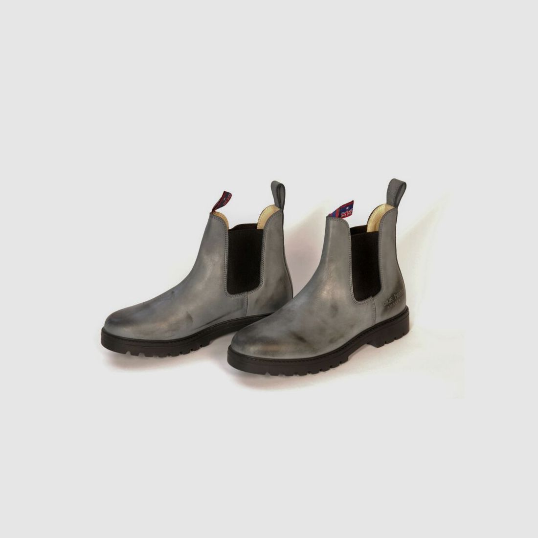 Blue Heeler Damen Chelsea Boots Meryl Shabby Grau
