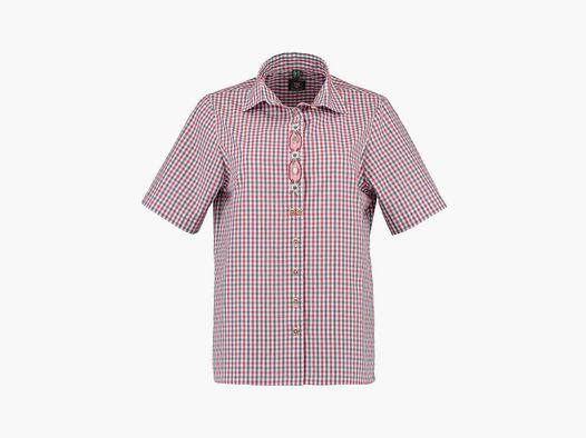 Tyrolean shirt with edelweiss embroidery