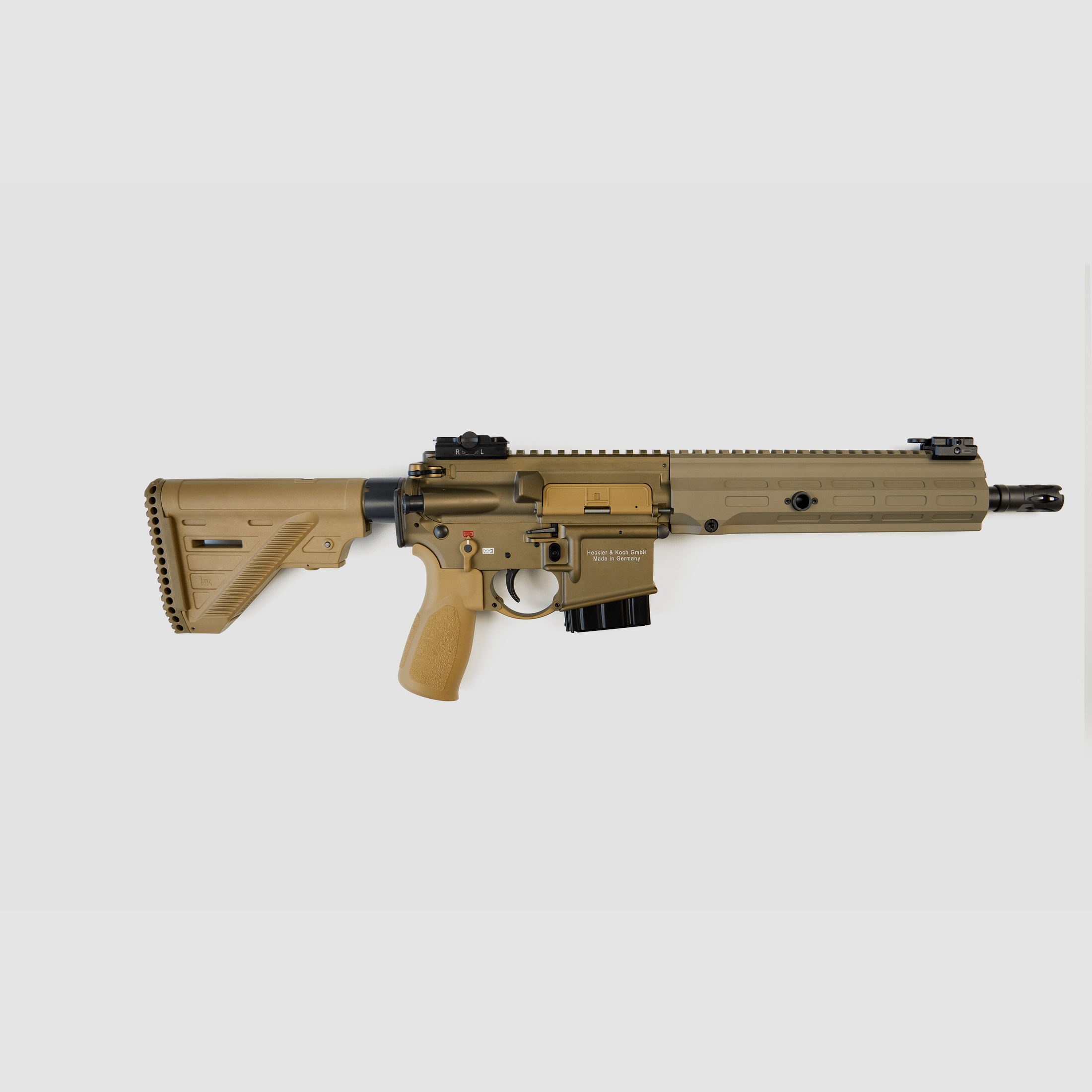 Heckler & Koch MR223 Sport, sand, 11", Kaliber .223Rem || halbautomatische Büchse