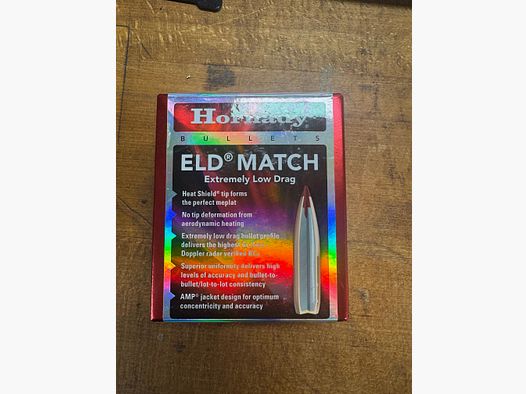 NEU 6,5mm 147 gr ELD Match Hornady