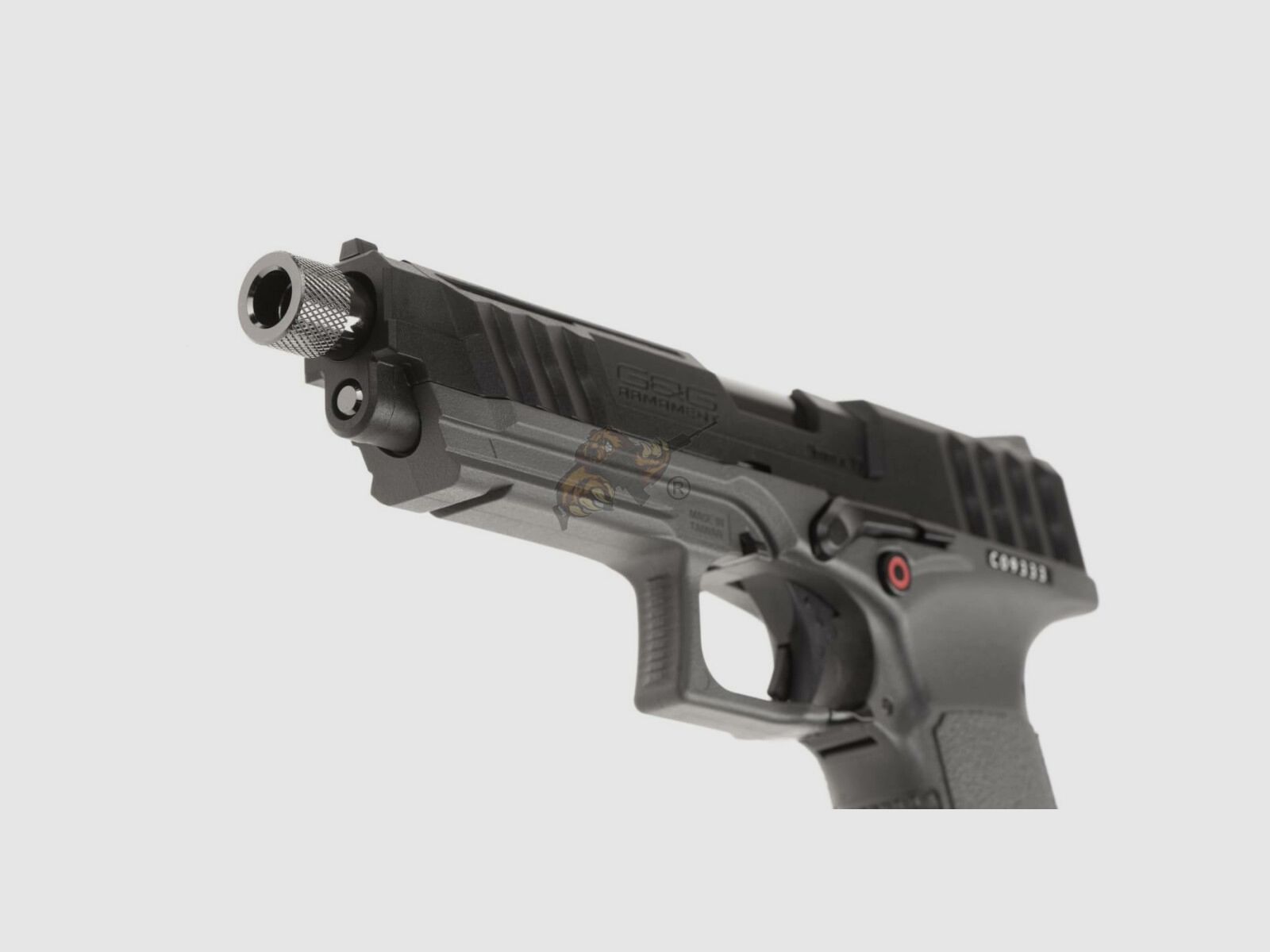 G&G GTP9 GBB Pistola Airsoft in Nero/Grigio -F-