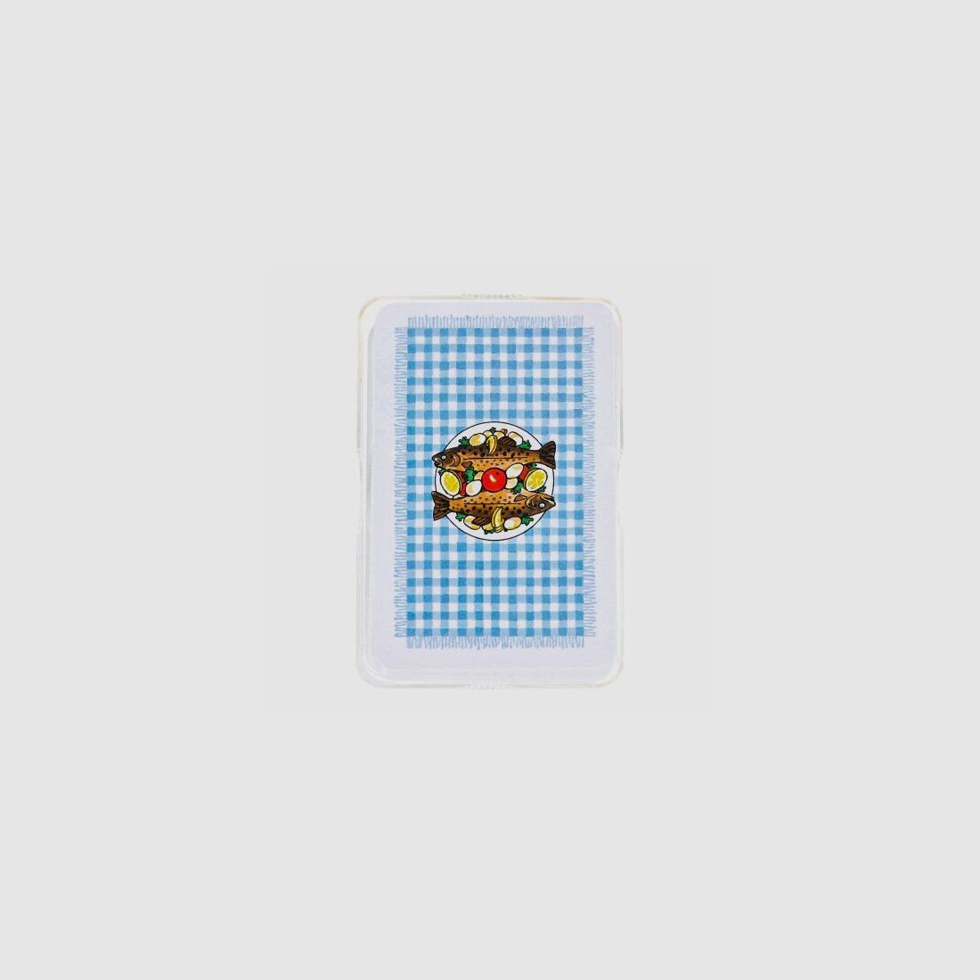 Card game Souvenirskat Skat with angler motifs - German