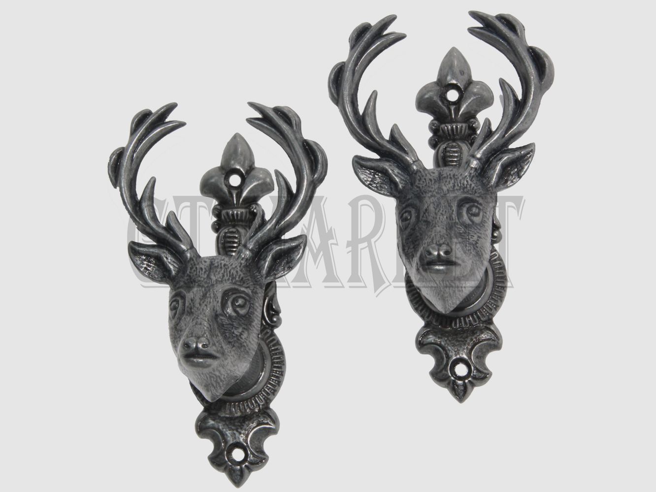 Wandhalter Set Hirsch für Schwert