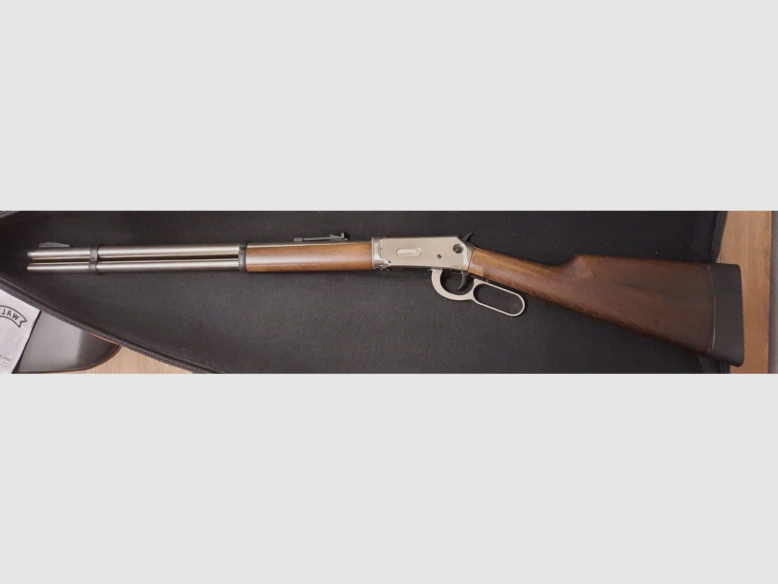 Walther Lever Action CO2-Gewehr 4,5 mm Steel Finish