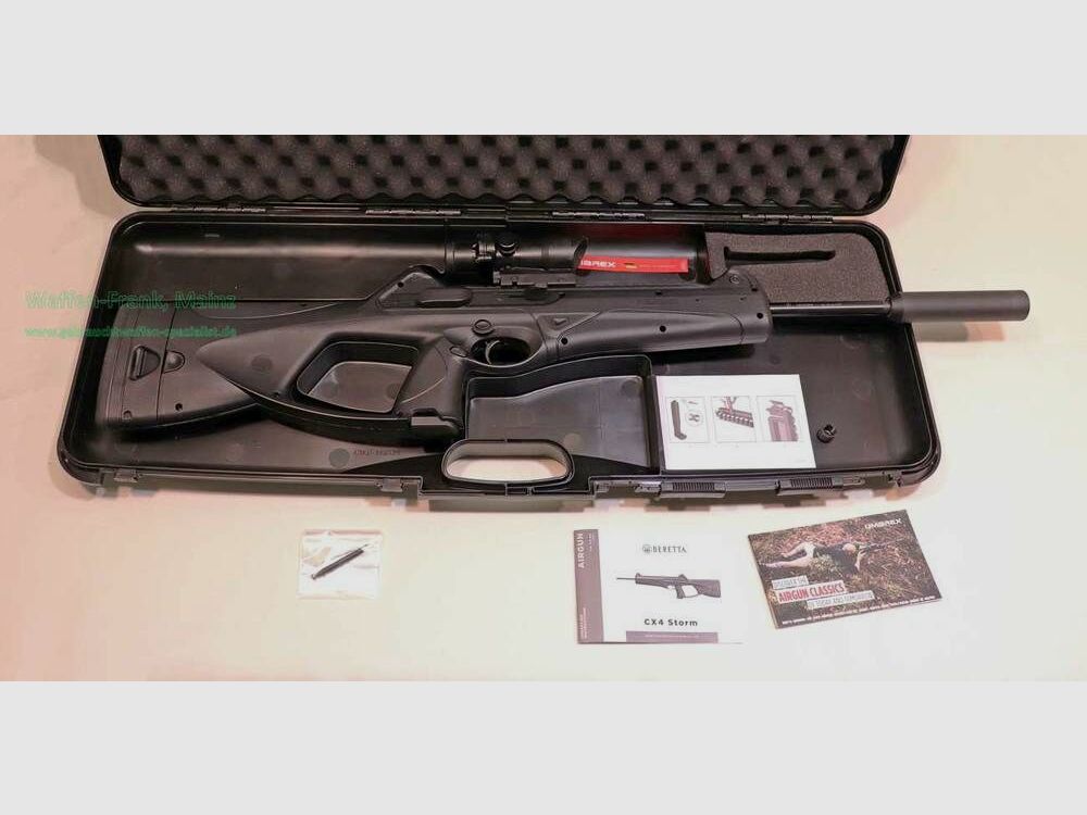 Umarex Beretta CX4 Storm Set 4.5mm (.177), Diabolo, CO2