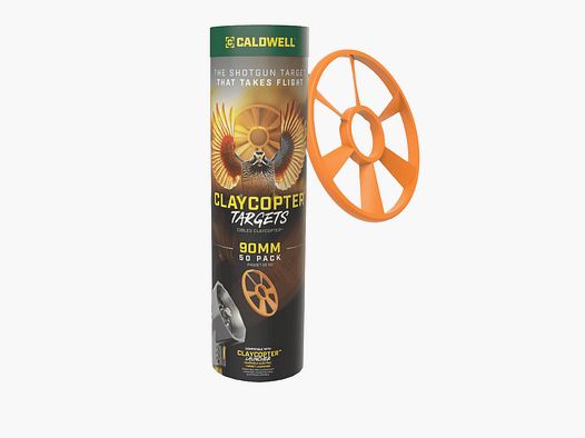 Caldwell ClayCopter Piattelli 90 mm, confezione da 50