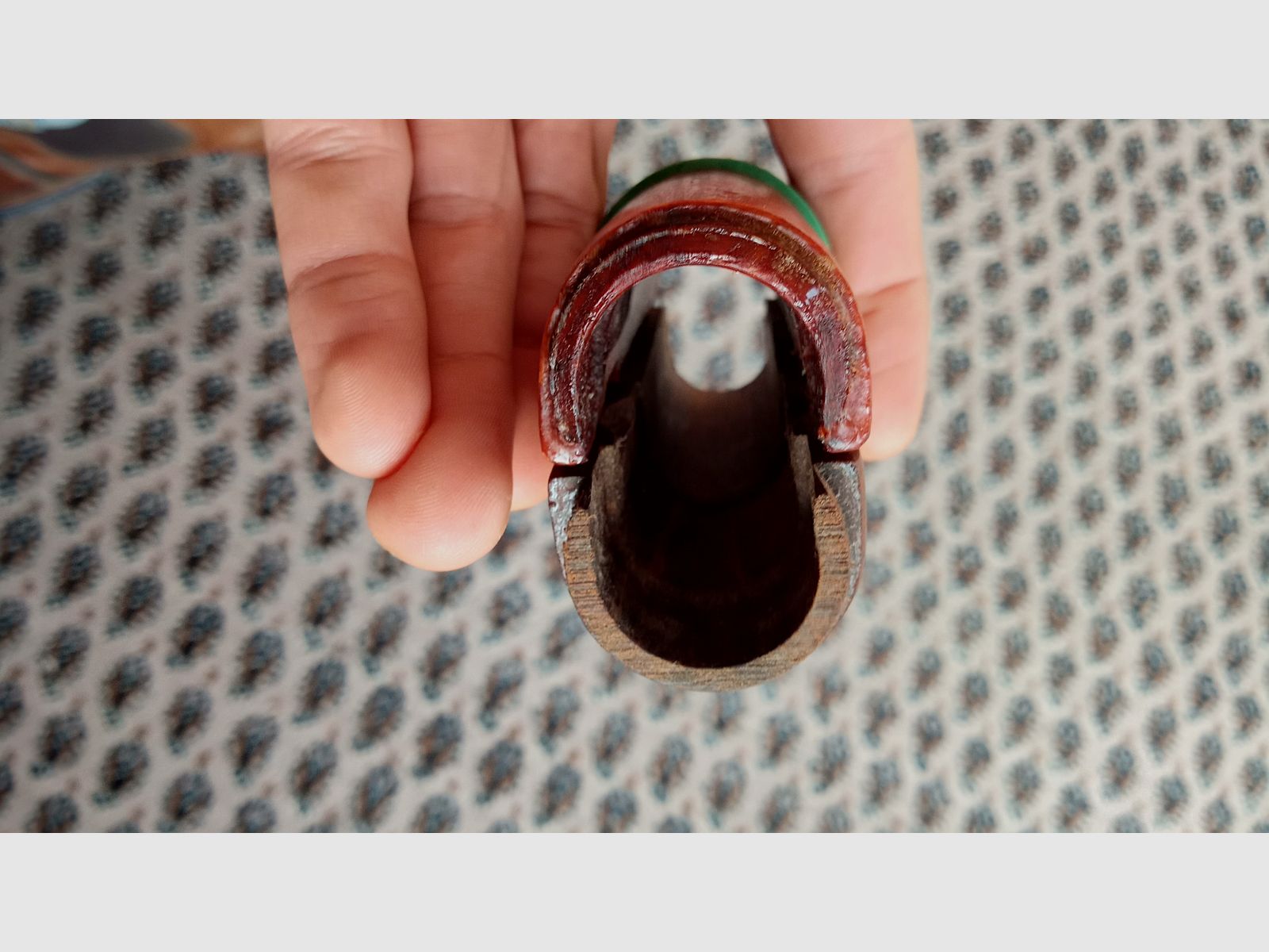 Mysteriöser oberer AK Handschutz aus Holz vermutlich rumänisch oder chinesisch (Type 56)