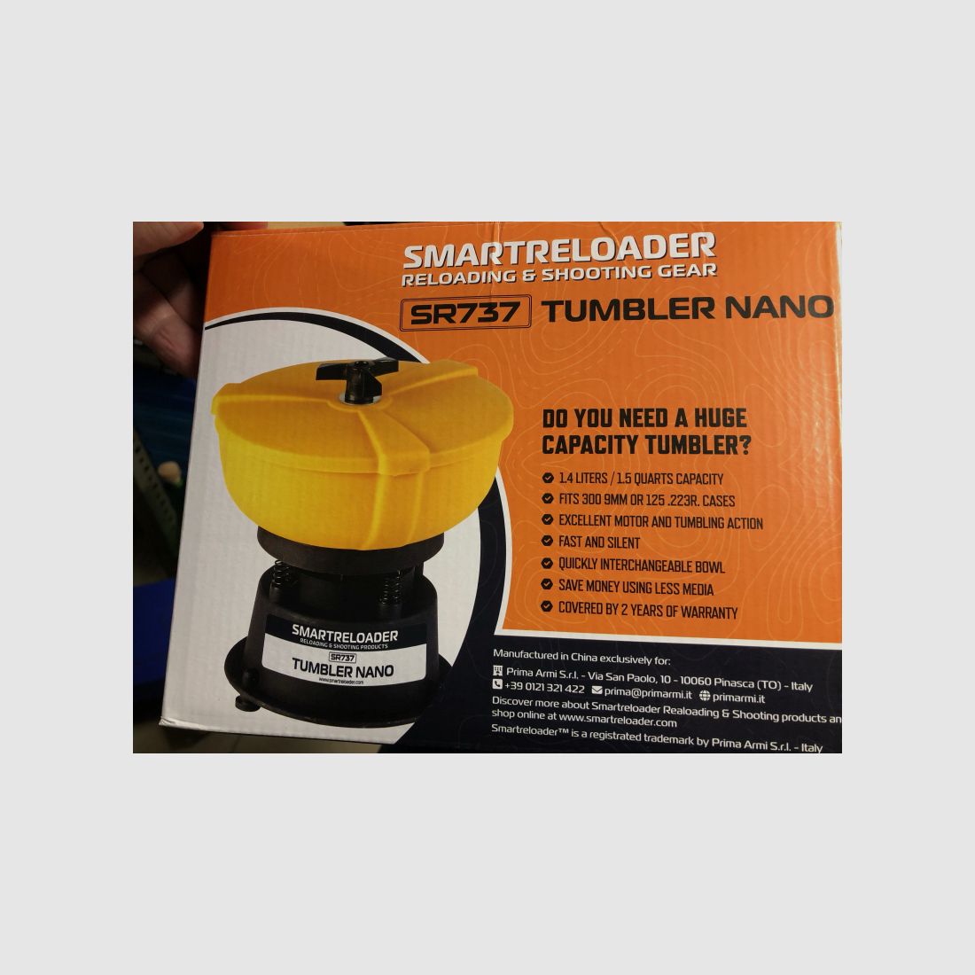 SmartReloader SR737 Tumbler Nano by SmartReloader