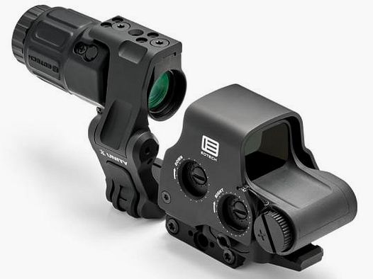 EOTECH HHS UNITY-I EXPS3-0 + G33 Magnifier, Schwarz
