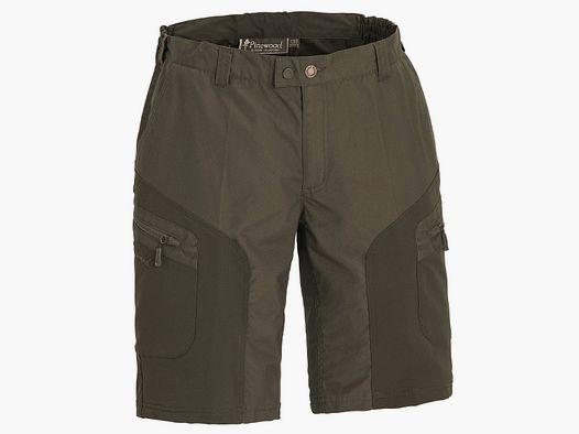 Pinewood Shorts Wildmark Stretch Darkoliv/Mossgreen