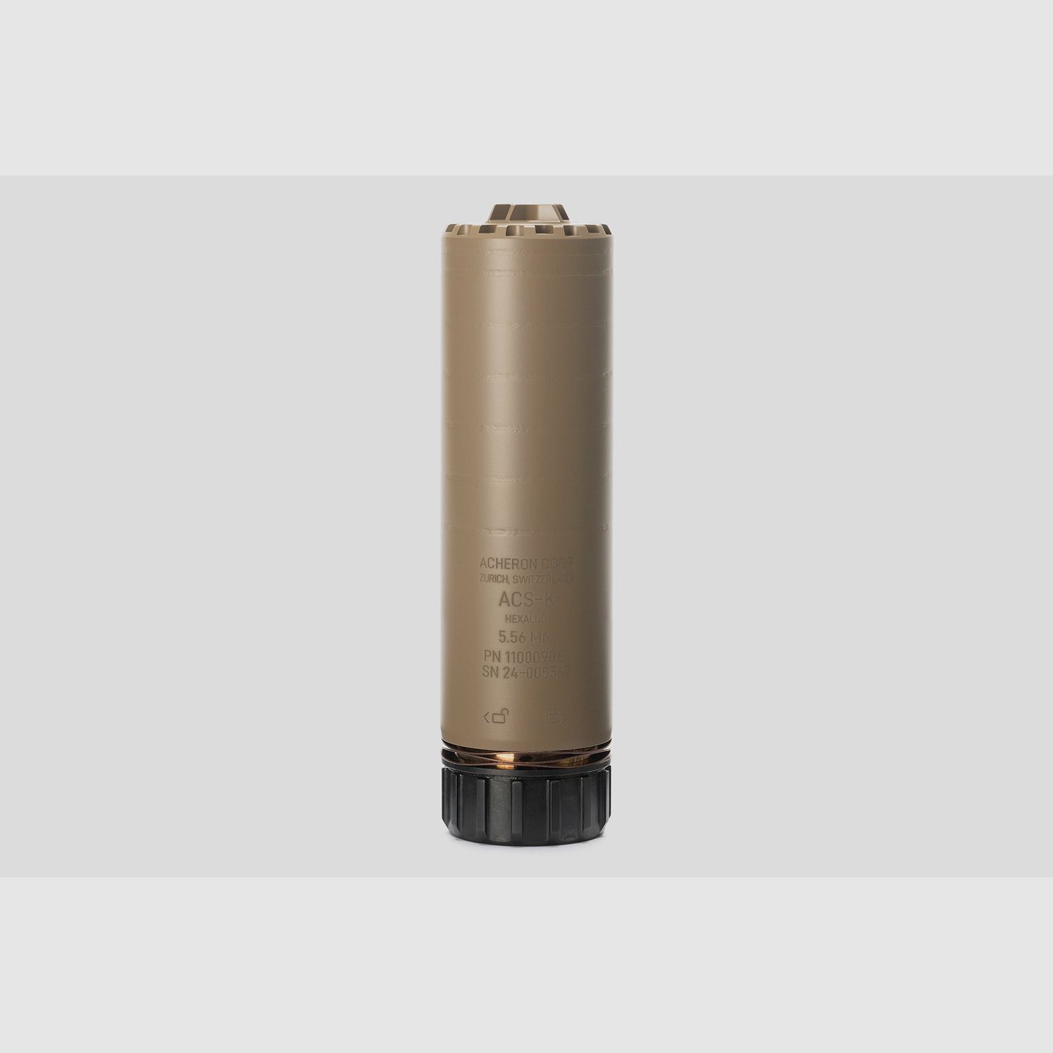 Schalldämpfer ACS E1-K HexaLug 5.56 FDE, Bild 1 von 3