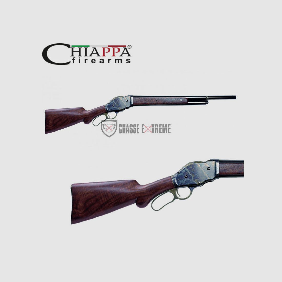 CHIAPPA Lever Action 1887 Shotgun Jaspé 56cm Kal 12/70, afbeelding 2 van 3