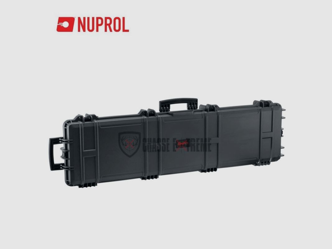 XL Waterproof Gun Case NUPROL 137 X 39 X 15 Cm Pre-Cut Foam, image 4 of 12