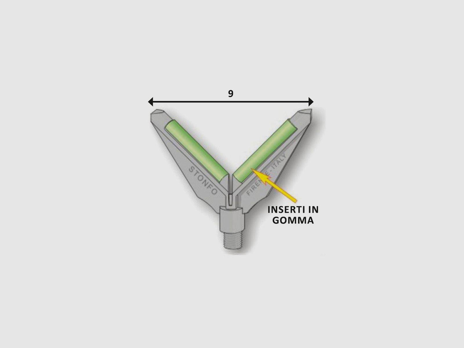 STONFO BOAT ROD HOLDER TYPE T, image 1 of 2