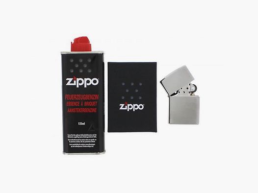ZIPPO - SET + FREE GASOLINE