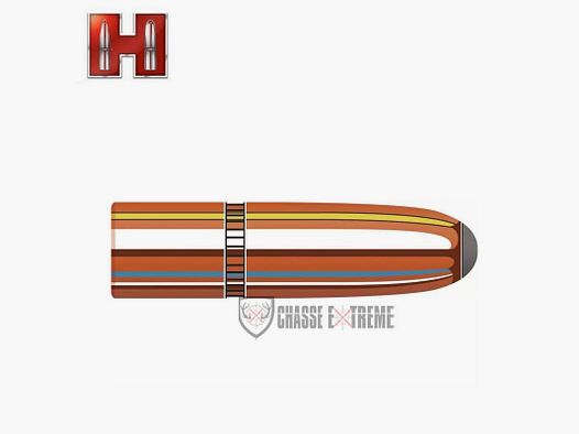 100 Proiettili HORNADY cal 338-250Gr InterLock Rn