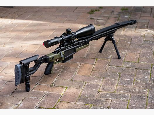 Remington 700 / Accuracy International original AICS-AX Folding Stock Custom Precision Rifle .300 Win. Magnum – Remington 700 / Accuracy International AX AICS Long Action