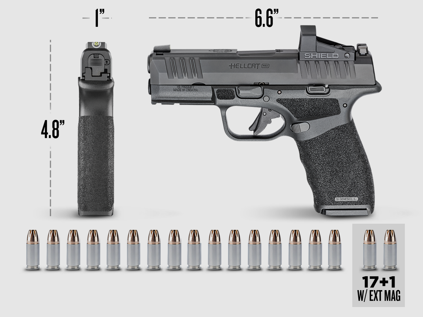 SPRINGFIELD ARMORY HELLCAT PRO OSP TB 9X19, Bild 1 von 4