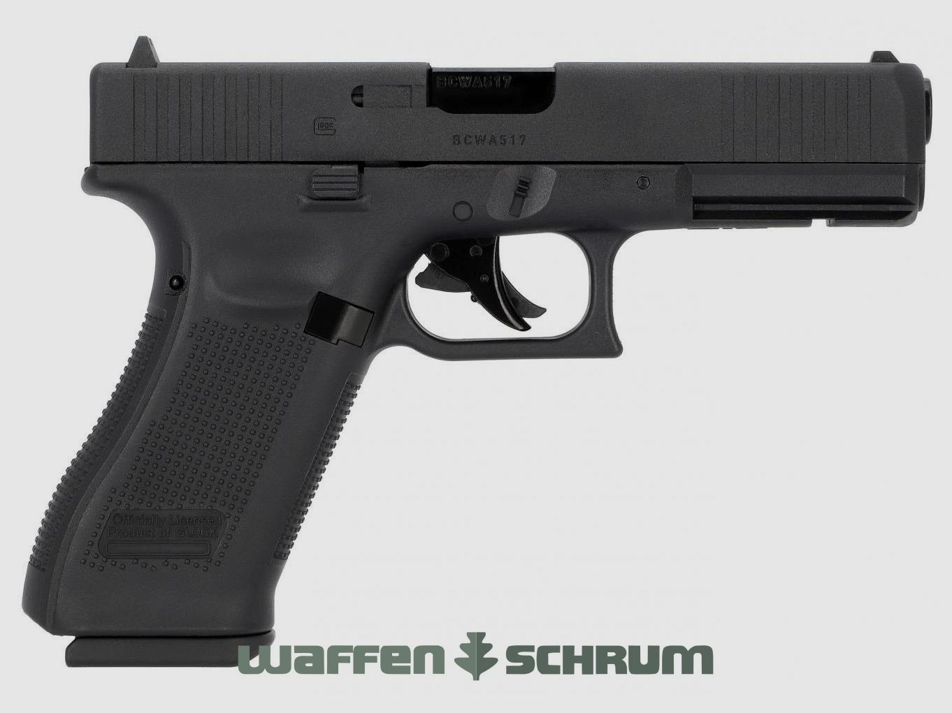 Glock 17 Gen5 BLK 4.5mm (F) CO2